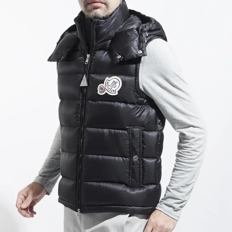 MONCLER GERS 2020AW モンクレール ダウンベスト メンズ ブラック 1色