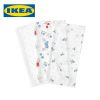 IKEA RÖDHAKE ロードハーケ タオルハンカチ 水玉 ブルーベリー 模様